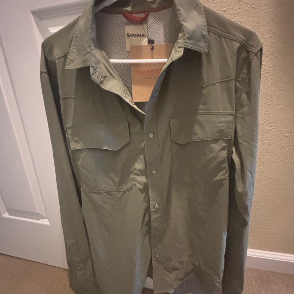 Simms Olive Green Men's Shirt
